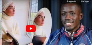 (Vidéo) : Voilée, le Saint Coran à la main, Pauline, l’épouse de Gana Gueye, séduit la toile