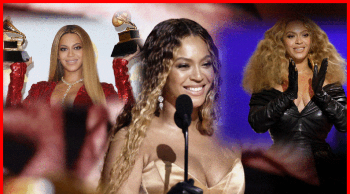 Beyoncé, l'artiste la plus récompensée de l'histoire des Grammy Awards