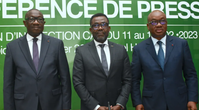 CAN 2023 : La CAF satisfaite de l’avancée des travaux en Côte d’Ivoire  