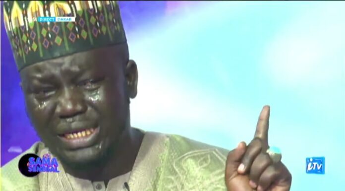 Cheikh Ahmed Cissé pleure en direct : Yalla nama Yalla atté ak justice Sénégal
