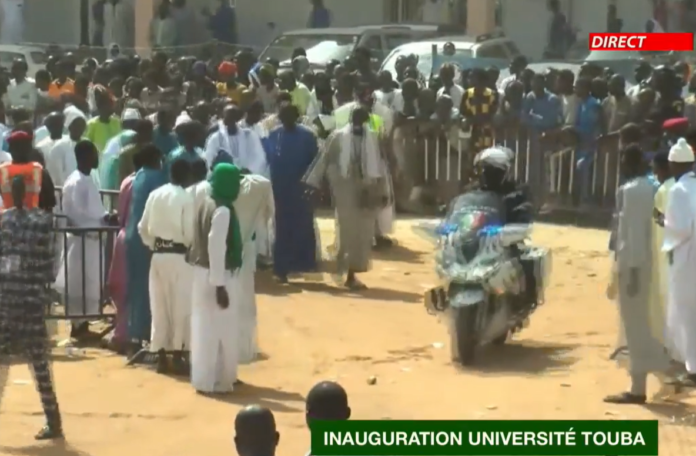 Direct-Touba: Inauguration Université Cheikh Ahmadou Bamba…vidéo