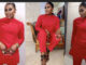 Mamy Thiam: La femme de Abba étourdissante dans sa tenue rouge passion…