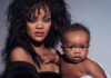 (Photos): Le fils de Rihanna, bientôt grand frère, prend la pose aux côtés de ses parents