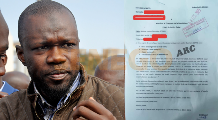 Que contient la plainte déposée par un policier et qu’a dit Ousmane Sonko ? (Document + vidéo)
