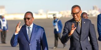 Sommet sur le financement des infrastructures en Afrique : Kagamé accueilli par Macky l’aéroport LSS de Dakar
