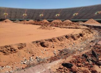 Stade LSS: 20 milliards FCFA investis pour la réhabilitation, les délais de livraison réduits à 24 mois