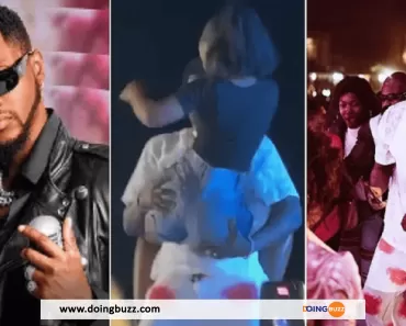 Vidéo : Kizz Daniel tripote les f€sses d’une fan sur scène