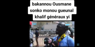 Ce militant : « Bakanou Ousmane Sonko Mo Gnou Guénal Bakanou Khalifes Généraux Yi » (Vidéo)