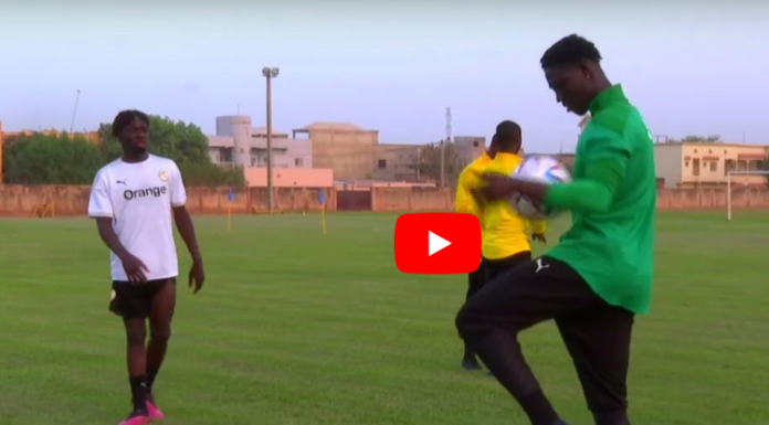 Éliminatoires CAN U23: Regardez la première séance d’entraînement des Lions U23 à Bamako