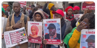 Pastef Paris : Des Sénégalais ont manifesté contre le 3e mandat