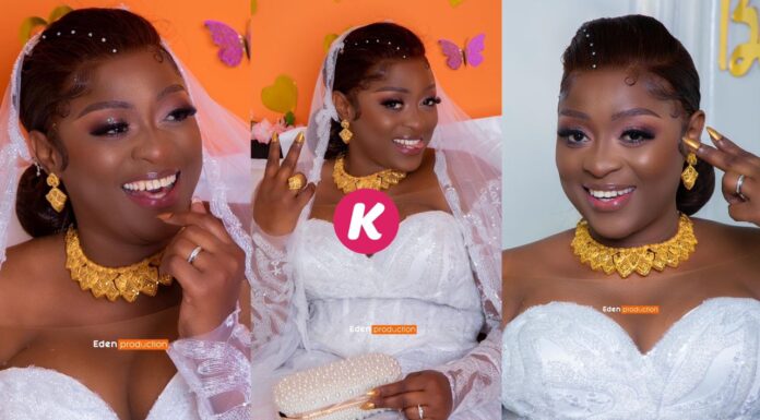 (Photos)-Khady Sylla, »niarél » du journaliste Moustapha Diop dévoile ses photos de mariage.
