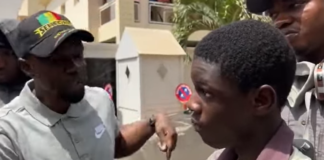 Vidéo : Les forces de l’ordre empêchent le fils de Ousmane Sonko de se rendre à l’école. Regardez