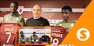 Lamine Camara et Papa Diallo débutent au FC Metz : « Ici, c’est un autre monde » (Vidéo + Photos)