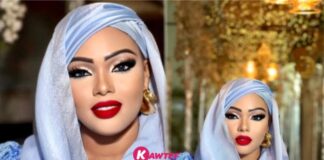 L’ange de la beauté :  Yacine Rassoul Séye captive les internautes avec ses yeux de biche