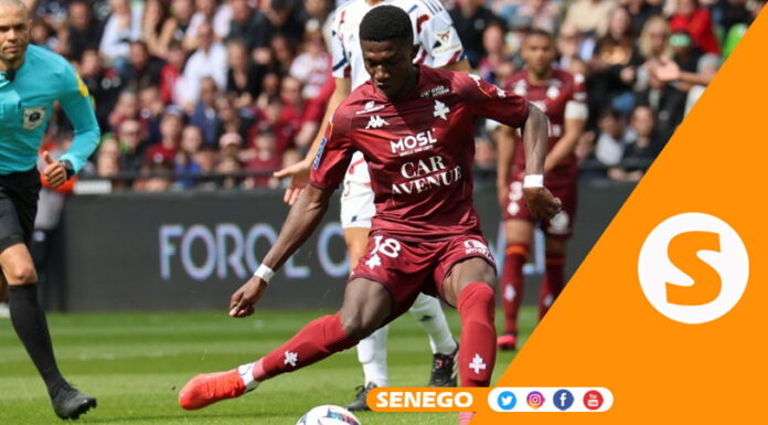 Ligue 2 : Lamine Camara suspendu deux matches