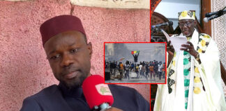 Sonko répond à l’imam de la grande mosquée de Dakar » Sa poche mo tay rek mo tah gay wah…