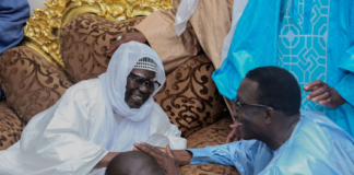 TOUBA : Le Premier ministre Amadou Ba visite les chantiers et se rend chez Serigne Mountakha