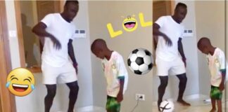 (Vidéo) – Sadio Mané joue en toute complicité avec son neveu.