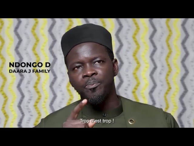 Ndongo D de Daara j Family : « Les cœurs sont meurtris. Les tueries, ça suffit, free Sénégal »