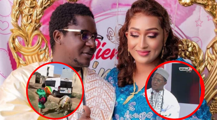 (Vidéo) – Urgent: Cheikh Bara Ndiaye du WalfTV arrêté, sa femme incontrôlable crie à tue-tête.