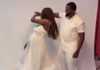 Vidéo : Yakhra Gueye, alias Ndeye Marie dans Karma, célèbre le baptême de son nouveau-né avec le styliste Moussa Versailles
