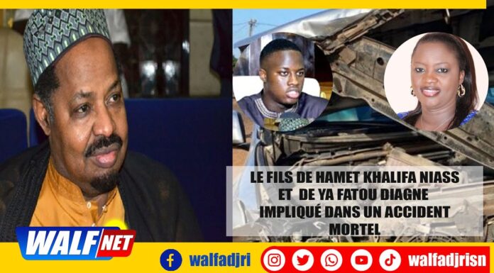 Accident m0rtel : le fils de Ya Fatou Diagne Maire de Ngathe Naoudé impliqué dans un accident m0rtel