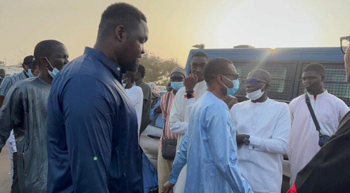 Youssou Ndour à l’enterrement de Diaga